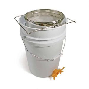 Honey Sieve & 5 Gallon Tank